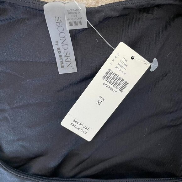 RD Style Second Skin Stacy Square Neck Bodysuit | Women’s Size Medium - Picture 4 of 4